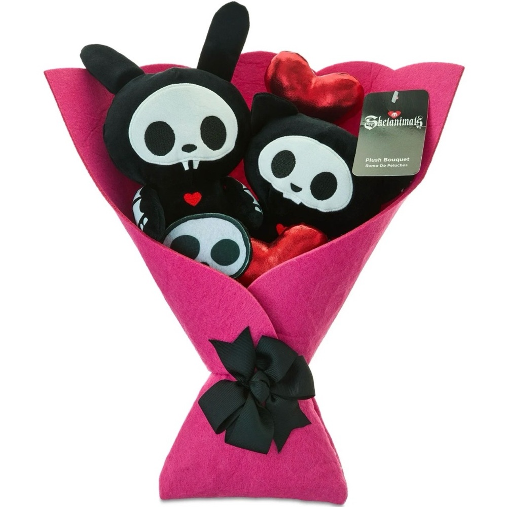 Tokidoki Skelanimals Pink Plush Bouquet Valentines 2026